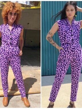 NOOWORKS Magic Suit in Cheetah Spot XL